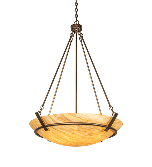 Covina Six Light Pendant in Antique Copper (57|213559)