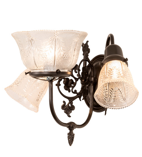 Revival Three Light Wall Sconce in Craftsman Brown (57|202831)