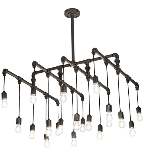 Pipedream LED Pendant in Black Metal,Steel (57|201071)