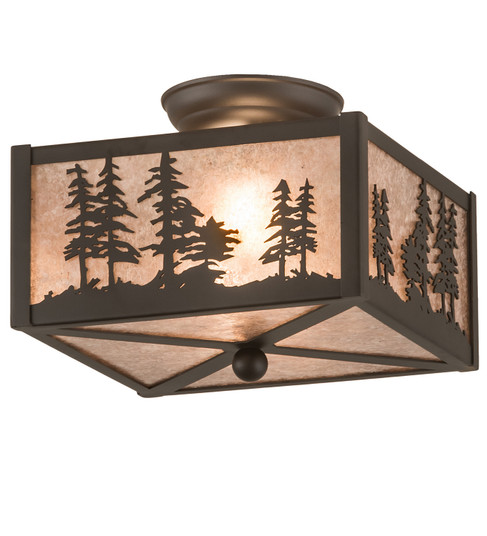 Tall Pines Two Light Flushmount in Oil Rubbed Bronze (57|200526)