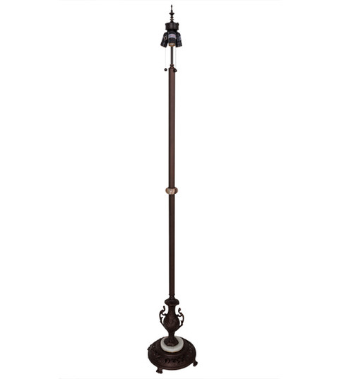 Urn Handle Three Light Floor Base in Mahogany Bronze (57|19926)