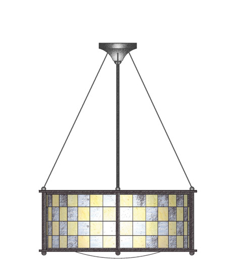 Utopia Three Light Pendant in Polished Nickel (57|19323)