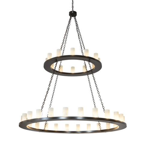 Loxley LED Chandelier in Timeless Bronze (57|190595)