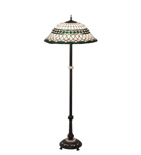 Tiffany Roman Three Light Floor Lamp in Mahogany Bronze (57|189107)