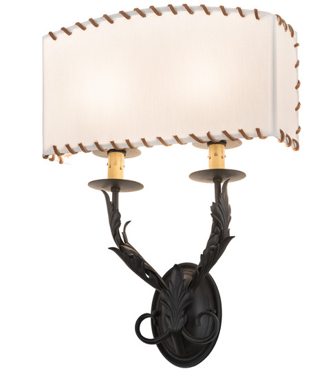 Ranchero Two Light Wall Sconce in Custom,Wrought Iron (57|189075)