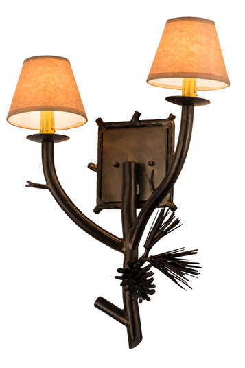 Lone Pine Two Light Wall Sconce in Antique Copper (57|180106)