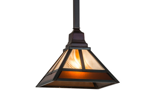 T'' Mission'' One Light Pendant in Antique Brass (57|174097)