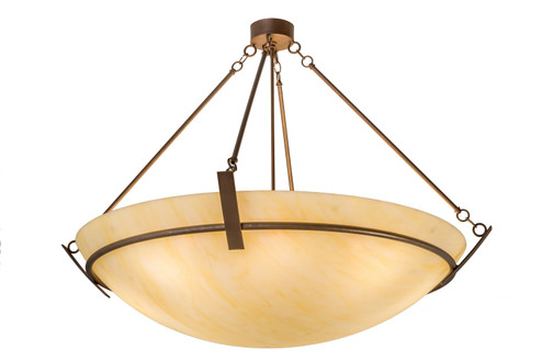 Covina Eight Light Pendant in Rust,Antique (57|169834)