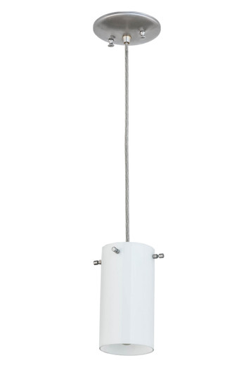 Quadrato One Light Pendant in Nickel (57|168495)