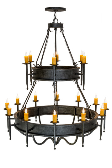 Marta 18 Light Chandelier in Black Metal (57|168295)