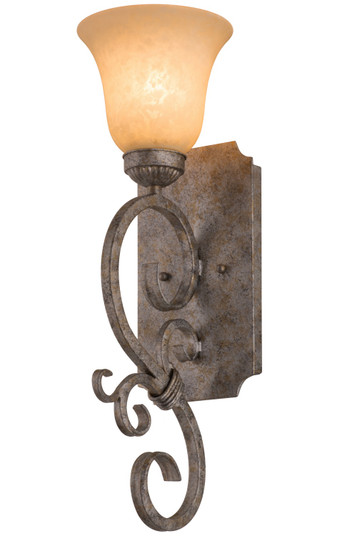 Thierry One Light Wall Sconce in Black Metal (57|159082)