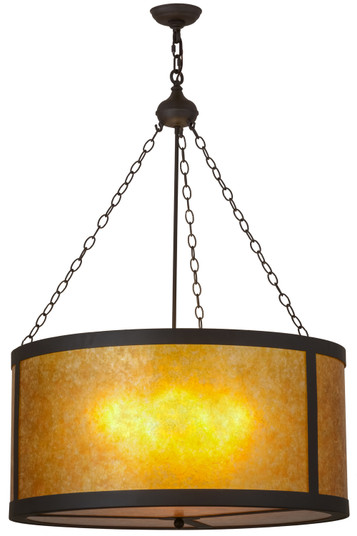 Smythe Craftsman Four Light Pendant in Oil Rubbed Bronze (57|157853)