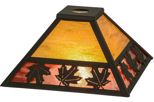 Maple Leaf Shade in Black Metal,Oil Rubbed Bronze (57|155314)