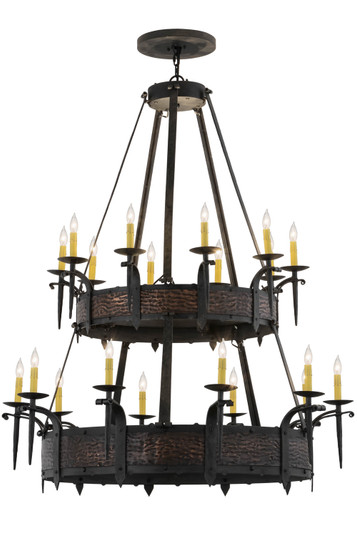 Costello 24 Light Chandelier in Burnished Copper (57|154400)