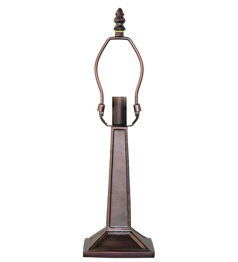 Mission One Light Table Base Hardware in Mahogany Bronze (57|15362)