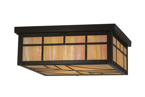 Santa Fe Four Light Flushmount in Timeless Bronze (57|152586)