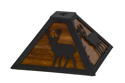 Placid Deer Shade in Oil Rubbed Bronze (57|151432)