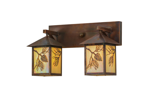 Balsam Pine Two Light Vanity in Vintage Copper (57|150776)