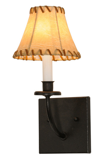 Laredo One Light Wall Sconce in Black Metal,Custom (57|149713)