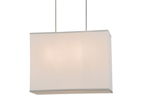 Quadrato Two Light Pendant in Nickel (57|147803)