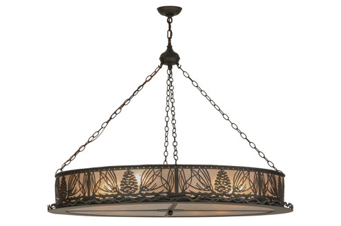 Mountain Pine Eight Light Pendant in Oil Rubbed Bronze (57|147372)