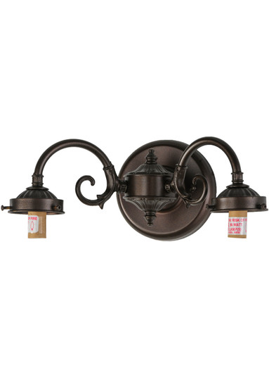 Delta Two Light Wall Sconce in Mahogany Bronze (57|144826)