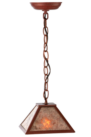 Mission One Light Mini Pendant in Rust (57|144760)