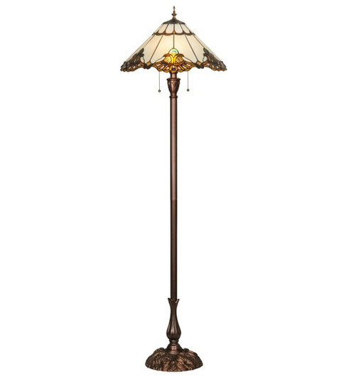 Shell With Jewels Floor Lamp in Mahogany Bronze (57|144409)