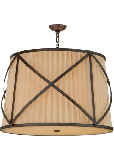 Muirfield Four Light Pendant in Black Metal,Rust (57|141669)