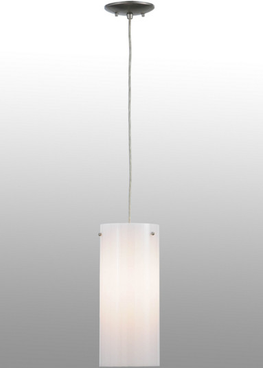 Cilindro One Light Mini Pendant in Nickel (57|141461)