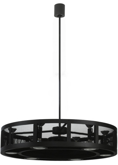 Paloma Golpe 48''Chandel-Air in Black Metal,Wrought Iron (57|141328)