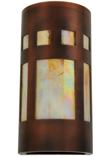 Sutter One Light Wall Sconce in Craftsman Brown,Custom,Transparent Copper (57|139434)