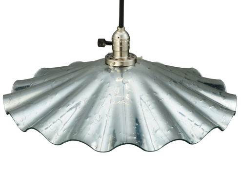 Metro Fusion One Light Pendant in Brushed Nickel (57|138633)