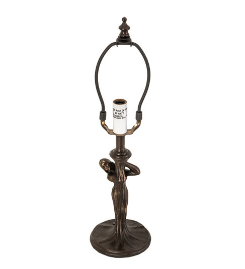 Maplewood One Light Table Base Hardware in Mahogany Bronze (57|13635)