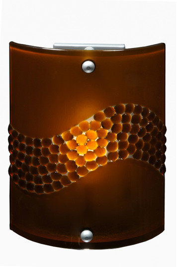 Metro Fusion One Light Wall Sconce in Amber/Pebbles (57|133700)