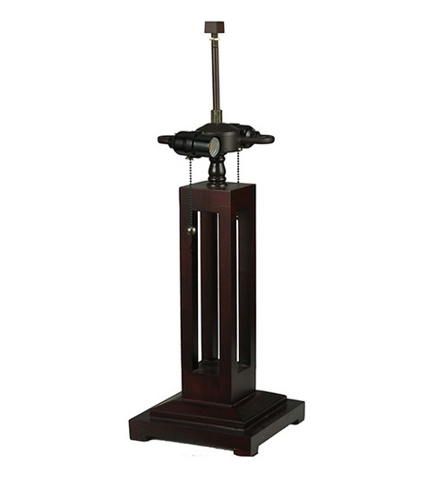 Abilene Two Light Table Base in Mahogany Bronze (57|133246)