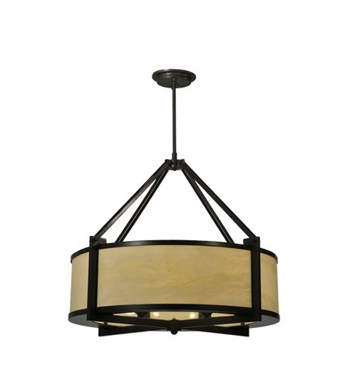 Cilindro Four Light Pendant in Timeless Bronze (57|130347)