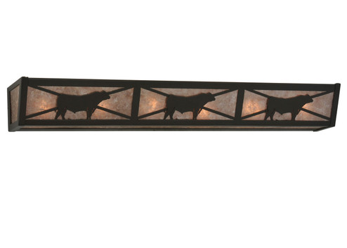 Steer Six Light Vanity in Timeless Bronze (57|119936)