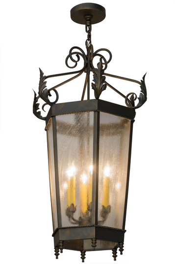 Regency Six Light Pendant in Antique Copper (57|117522)