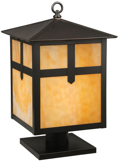 Seneca One Light Post Mount in Craftsman Brown (57|113010)