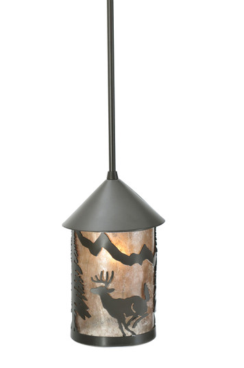 Lone Deer One Light Mini Pendant in Timeless Bronze (57|108463)