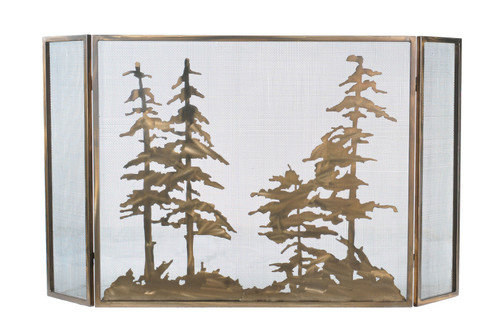 Tall Pines Fireplace Screen in Antique Copper (57|107632)