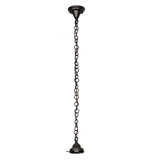 Revival One Light Schoolhouse Hardware in Craftsman Brown (57|104069)