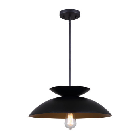 Ziva One Light Pendant in Matte Black (387|IPL786B01BK)