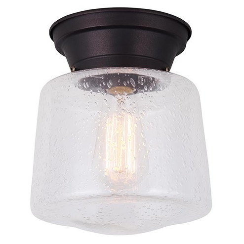 Mill One Light Flush Mount in Oil Rubbed Bronze (387|IFM623A08ORB)