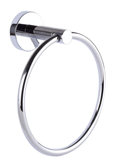 Cain Towel Ring in Stainless Steel And Diecast Aluminum (387|BA103A07CH)