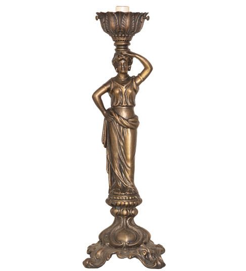 Diana One Light Table Base in Antique Brass (57|14520)