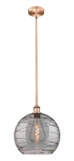 Edison One Light Pendant in Antique Copper (405|616-1S-AC-G1213-14SM)