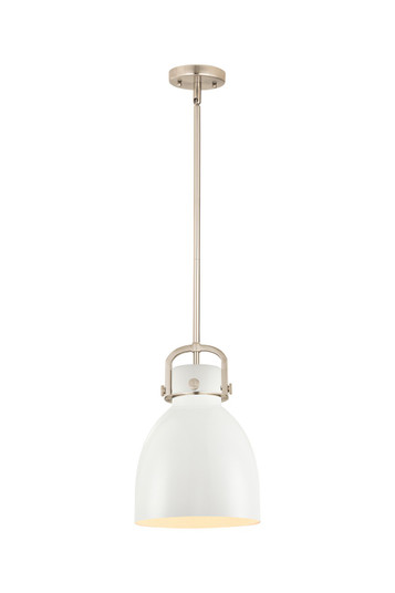 Downtown Urban One Light Pendant in Satin Nickel (405|410-1SM-SN-M412-10W)