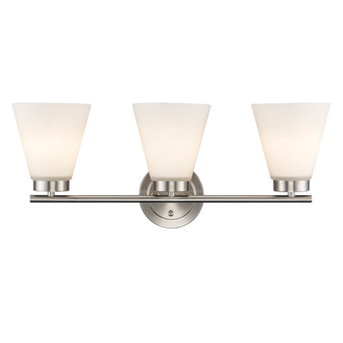 Fifer Three Light Vanity in Brushed Nickel (110|71803 BN)